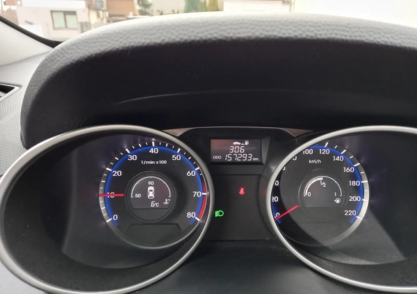 Hyundai ix35 cena 45700 przebieg: 157000, rok produkcji 2013 z Pabianice małe 211